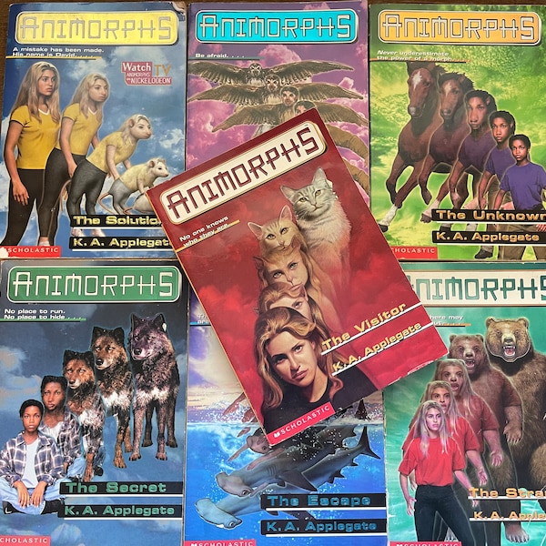 Animorphs Books // You Choose // 1990's YA Science Fictions Books