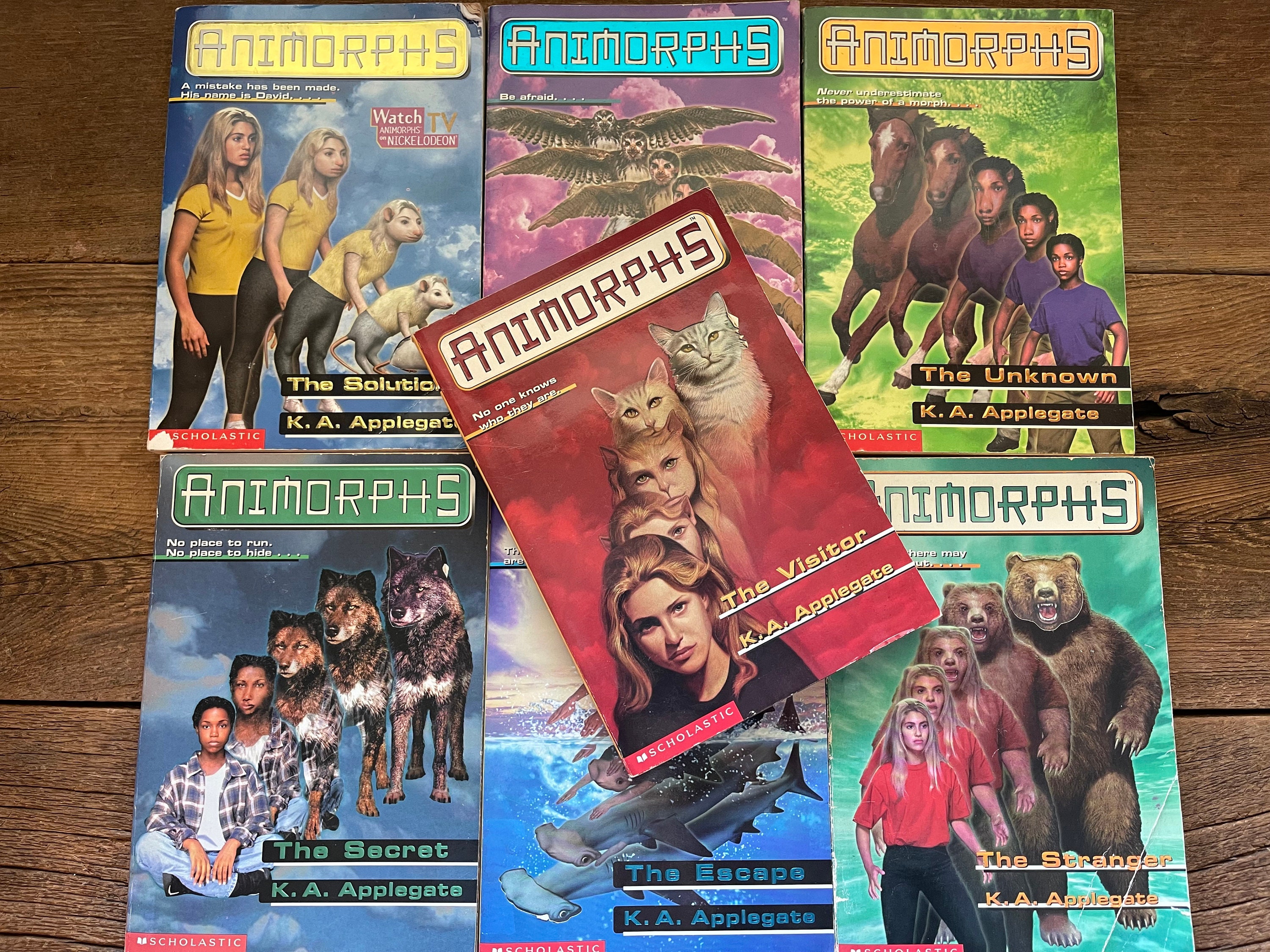 Animorphs Books // You Choose // 1990's YA Science Fictions Books