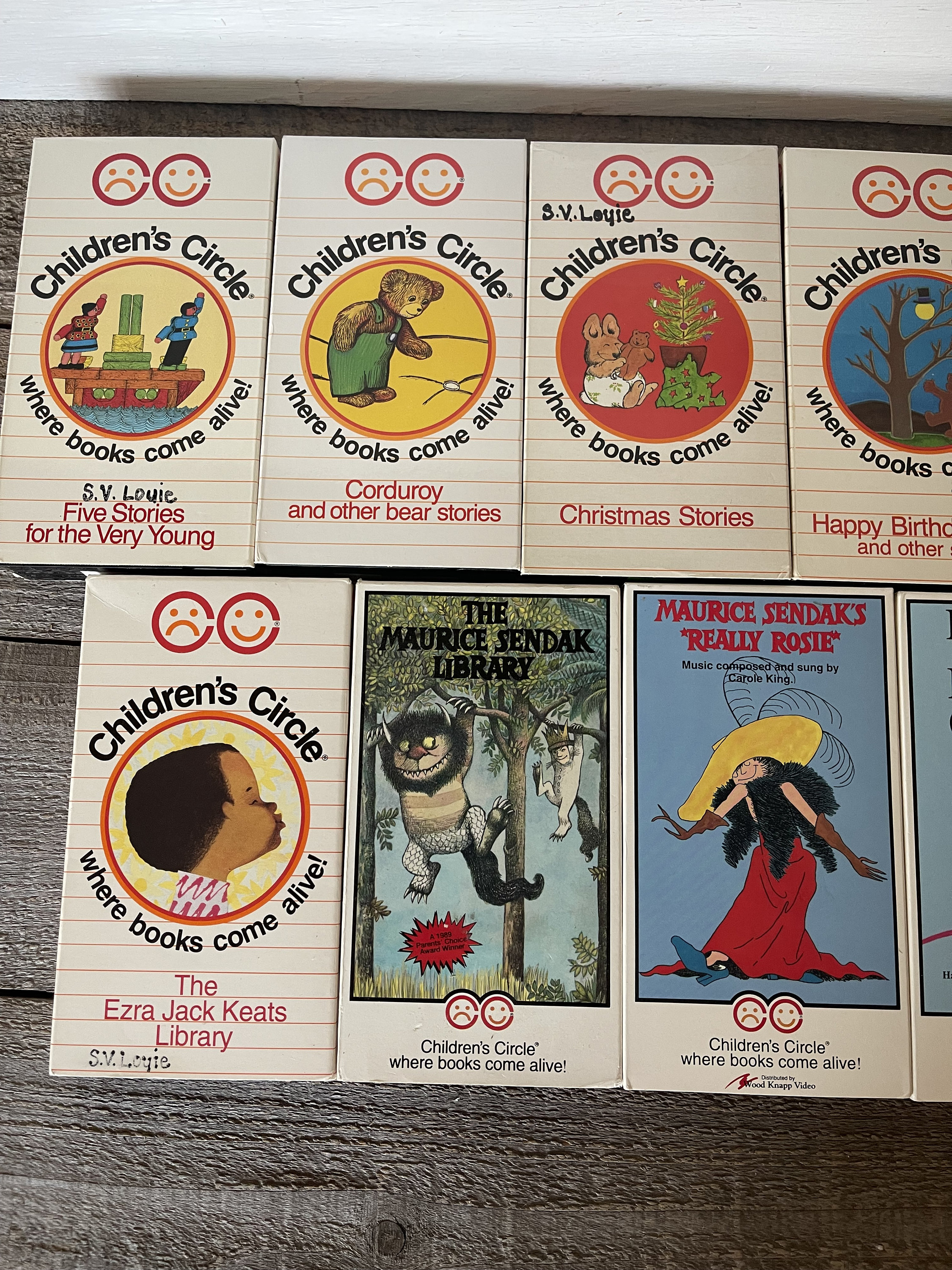 Children's Circle Vintage VHS Movies // You Choose // 1990's