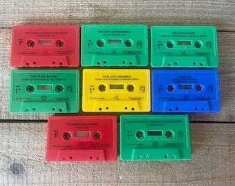 Einzelstück. // Kleine rote Henne // Haughton Mifflin Kassettenbänder // Lesezeichen // Wird einzeln verkauft