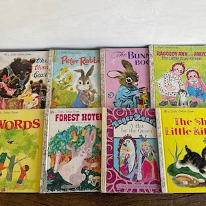 Vintage 1970&#39;s Little Golden Books // You Choose