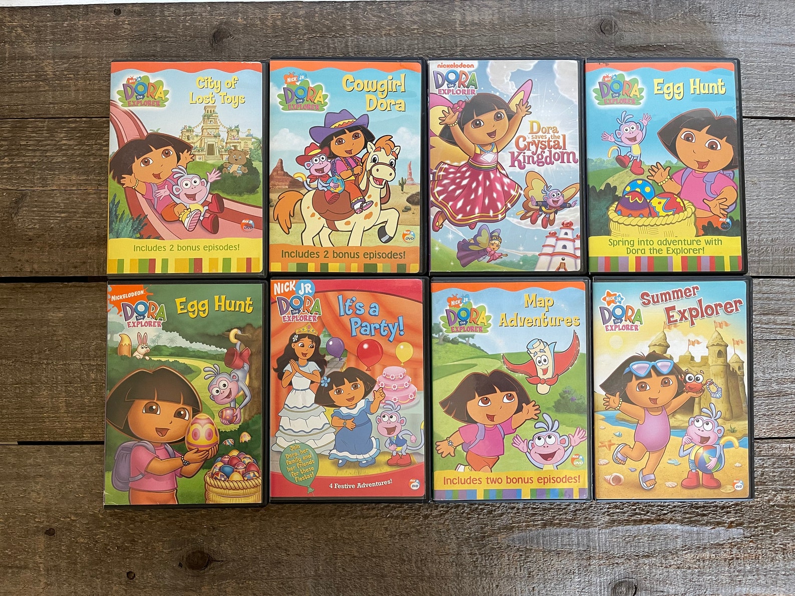 Dora the Explorer Dvds // You Choose // 2000's Nick Jr Kids Show - Etsy
