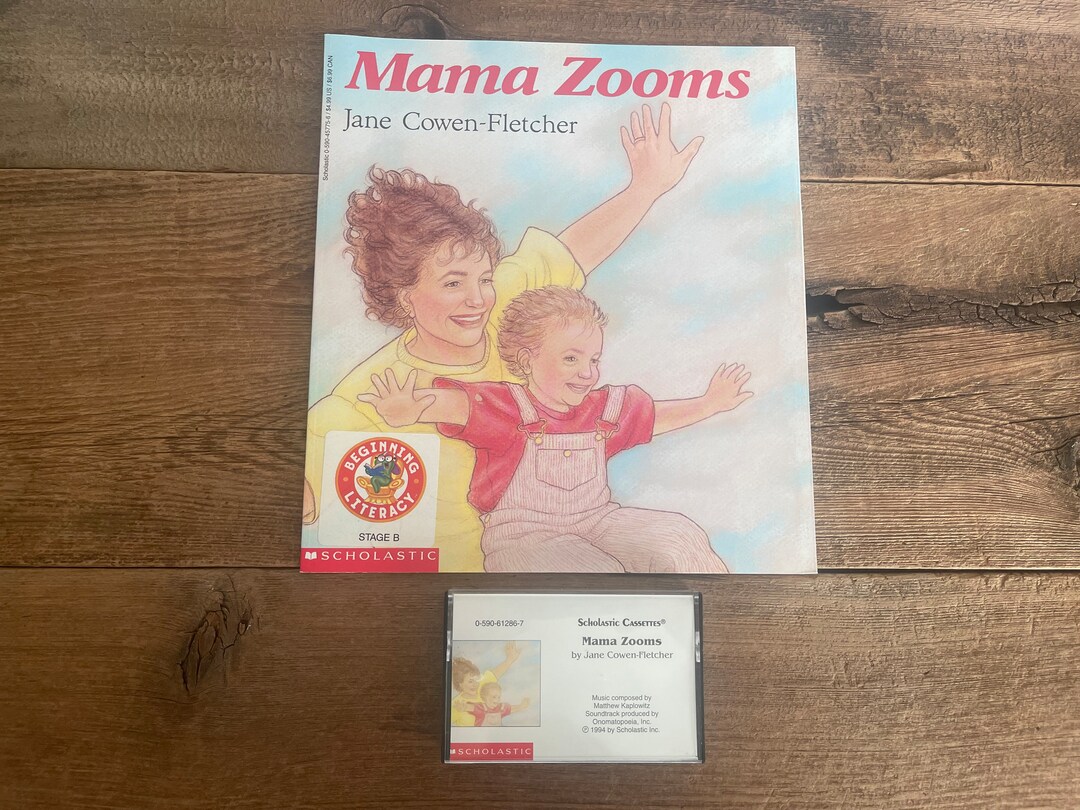 Mama Zooms // Jane Cowen-fletcher // Vintage Scholastic Book