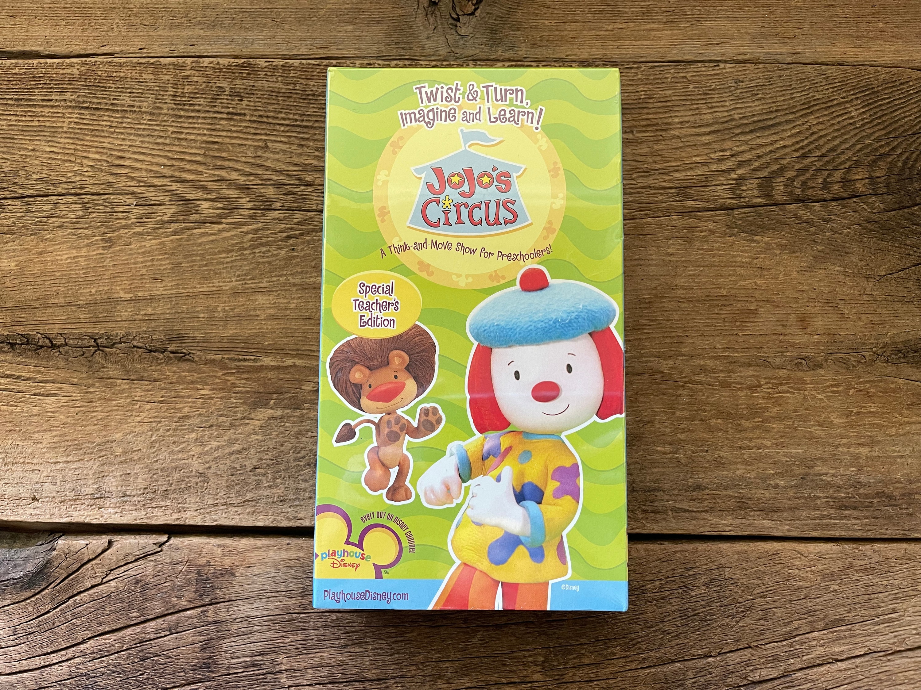 Jojo's Circus Sealed VHS Movie // Special Teacher's Edition // Think