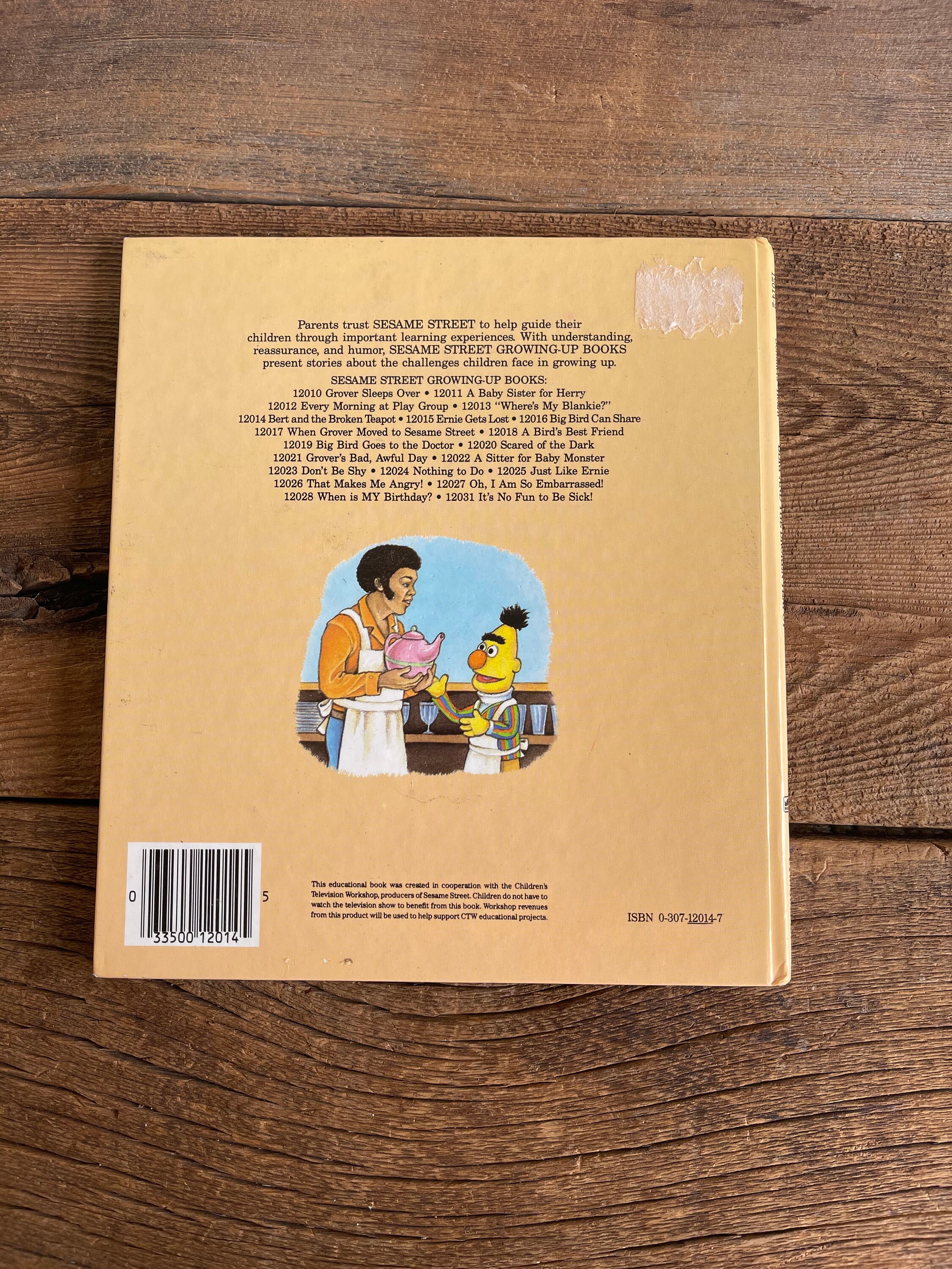 Bert and The Broken Teapot // Vintage Golden Book // 1985 Etsy