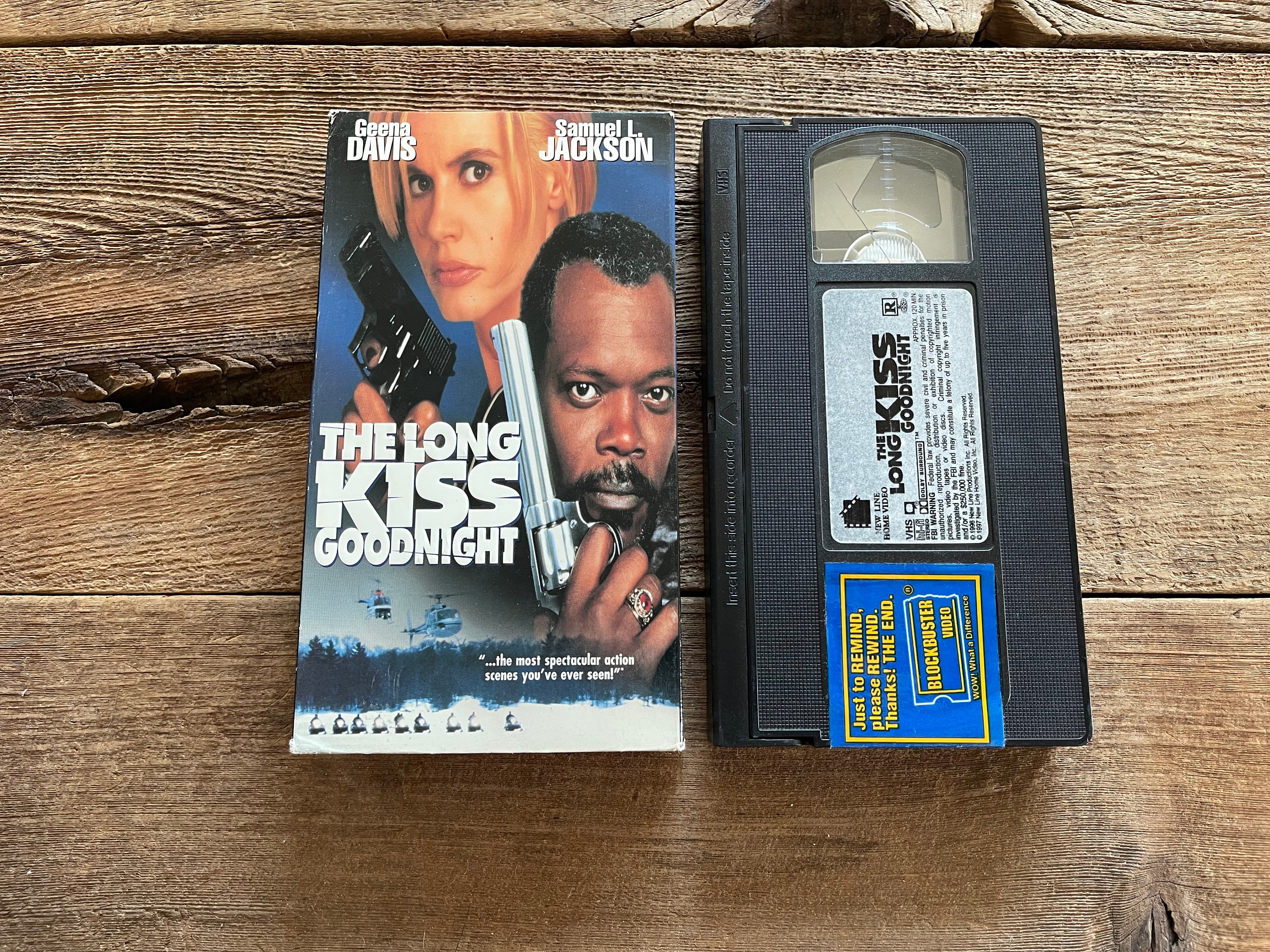 The Long Kiss Goodnight // Geena Davis, Samuel L. Jackson