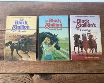 The Black Stallion Books // Du Wähle // Softcover // Walter Farley // The Girl, Rebells, Courage