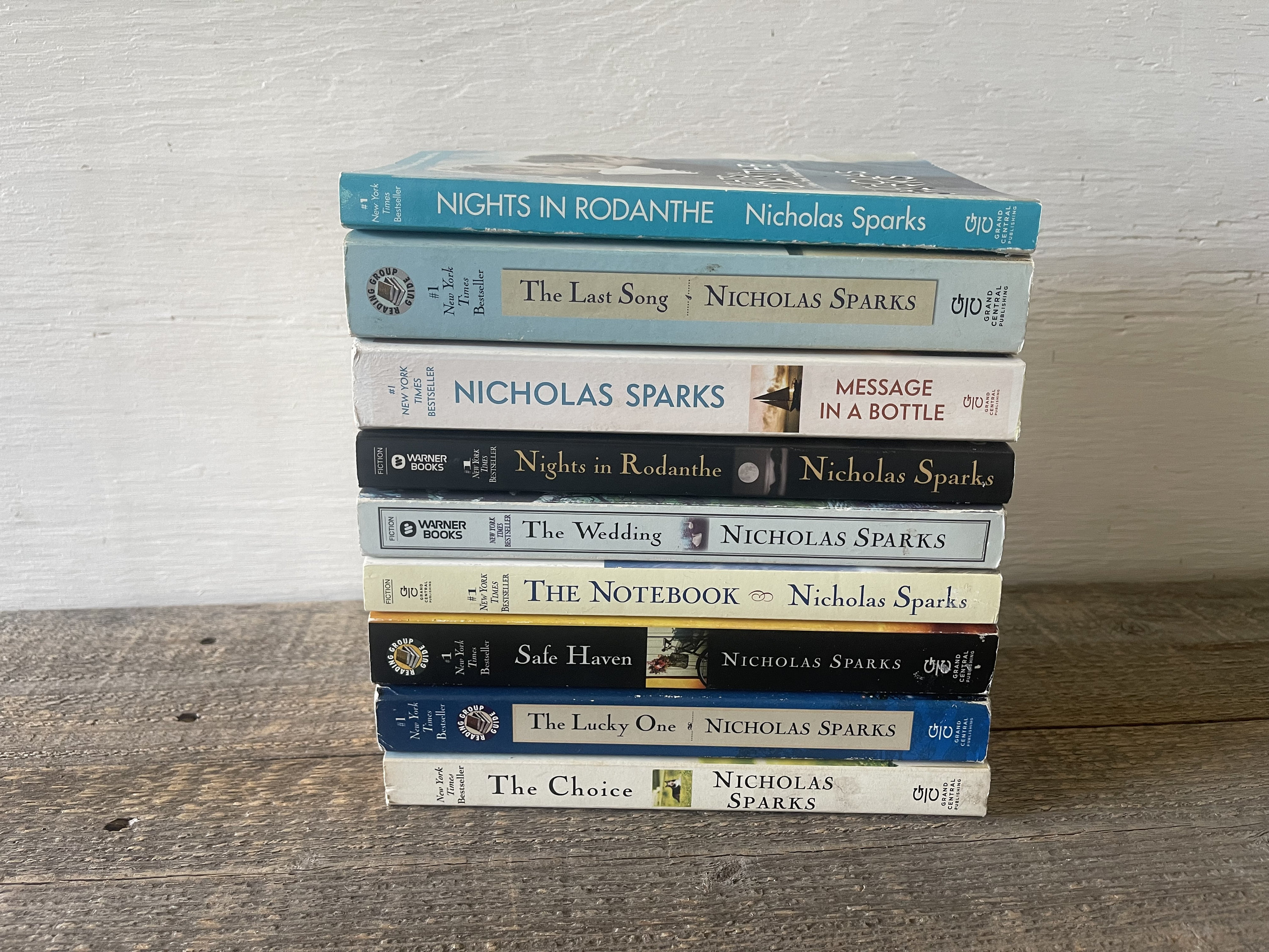 Nicholas Sparks Books // Sold Individually // Paperback, Soft