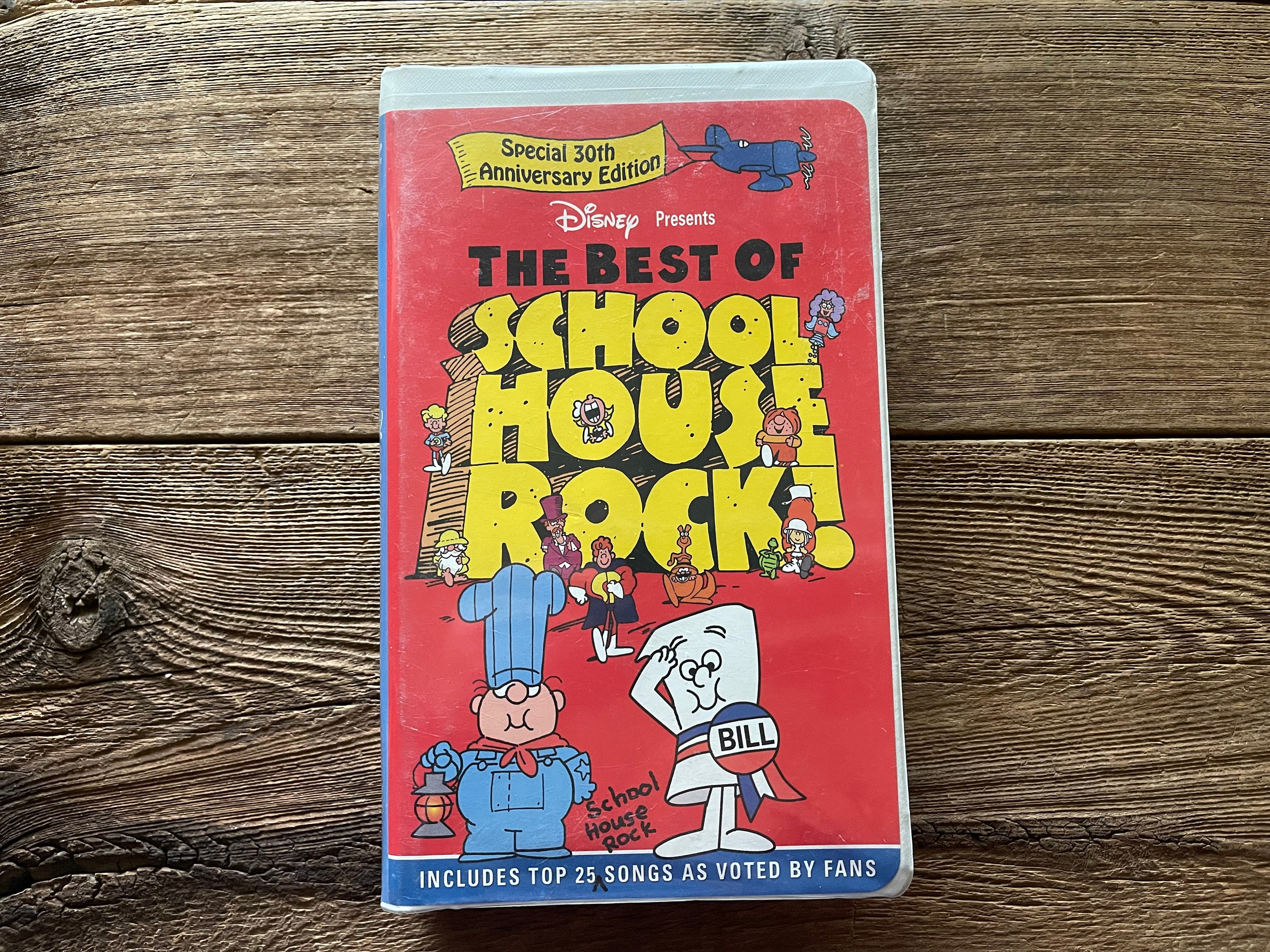 The Best of School House Rock // Walt Disney // 2002 Etsy
