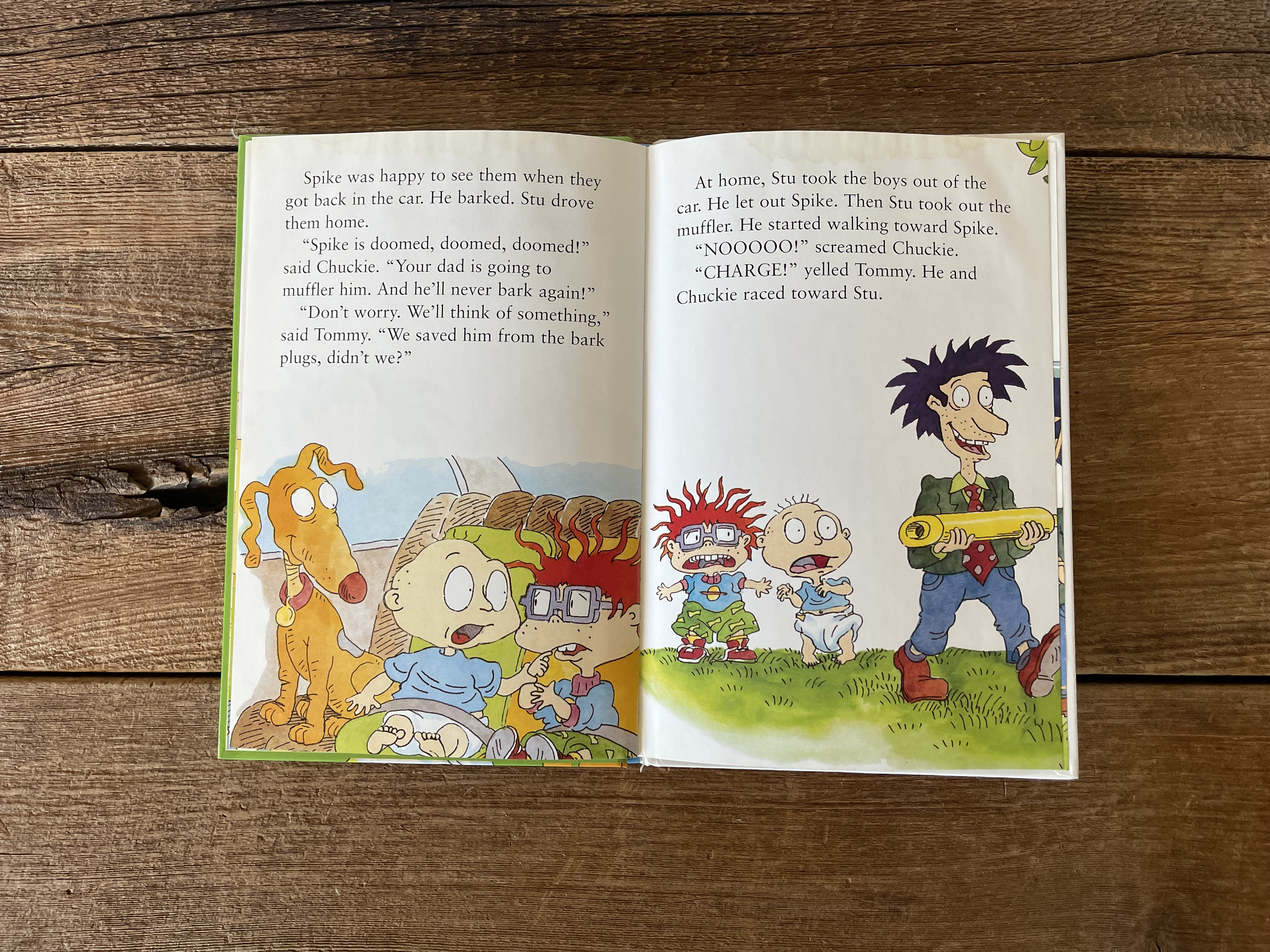 Spike From Rug Rats Vintage Rugrats Book // Bark, Spike, Bark! // 1998 - Etsy