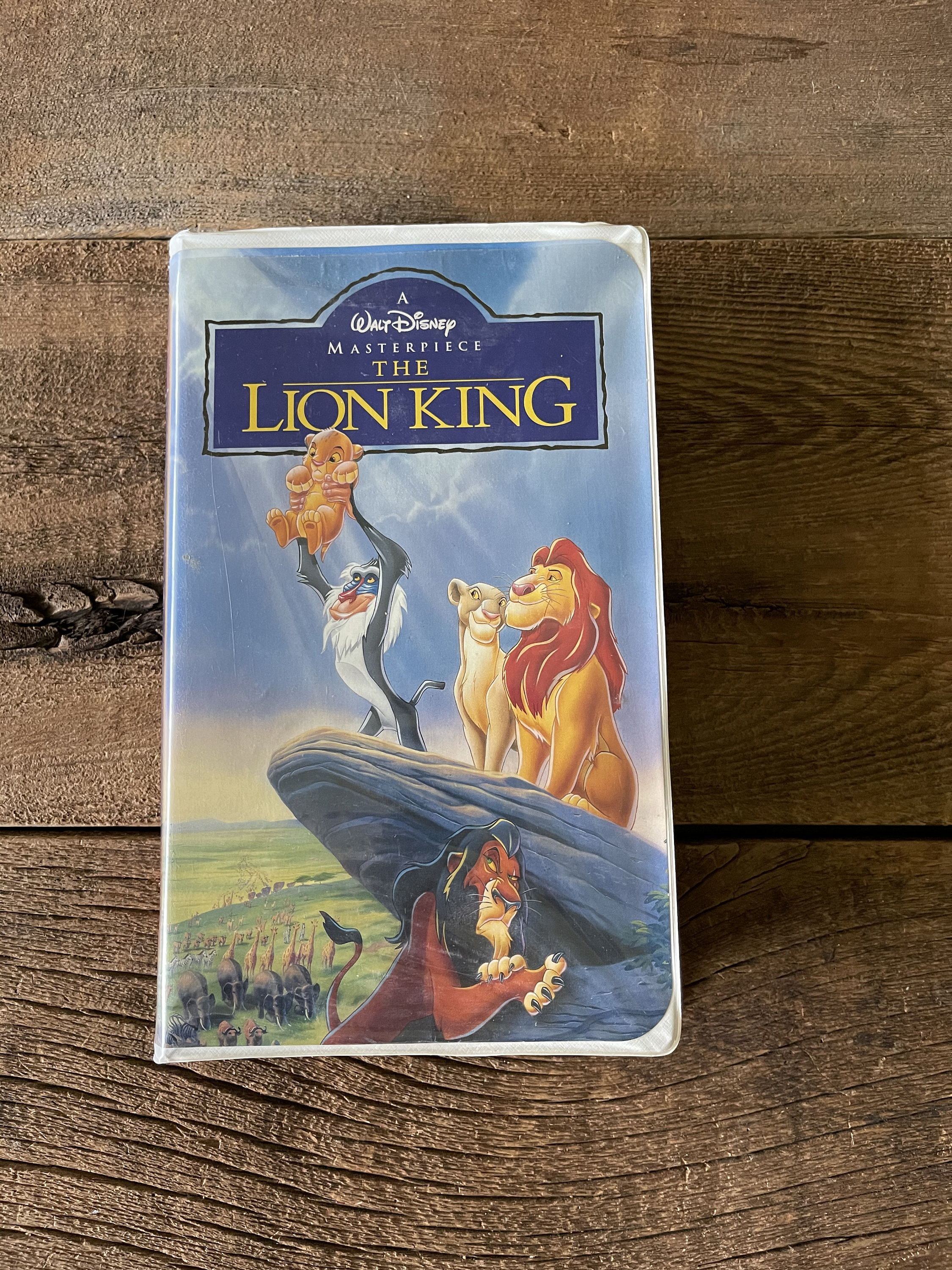 (未使用･未開封品)Lion King [VHS] Vintage Disney's the Lion King VHS Movie. - Etsy