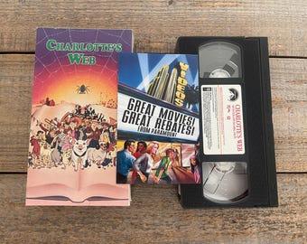 Vintage Charlotte's Web VHS Movie: McDonald's Promo, 1993 Release