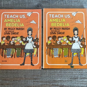 Enséñanos, Amelia Bedelia // Peggy Parish // Libro Scholastic de 1977