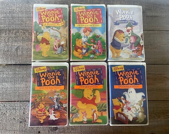 Vintage Winnie the Pooh VHS: Holiday Movie Collection