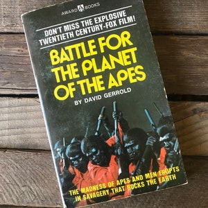 Battle For the Planet of the Apes // David Gerrold // 1973 // Very Good Condition