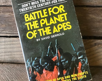 Battle For the Planet of the Apes // David Gerrold // 1973 // Very Good Condition