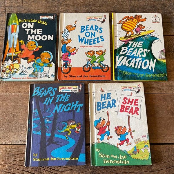 Berenstain Bears Books // You Choose // Bright and Early Books for Beginning Beginners // Dr. Seuss