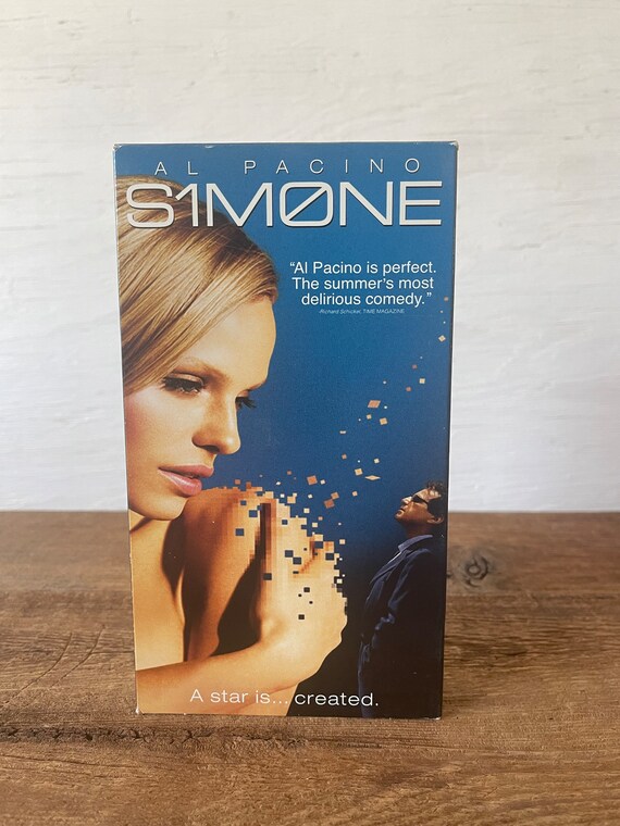 Simone VHS Movie // Al Pacino // 2002 - Etsy
