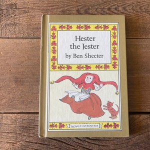 Hester the Jester // Ben Schecter // 1977 Weekly Reader Book // An Early I Can Read Book