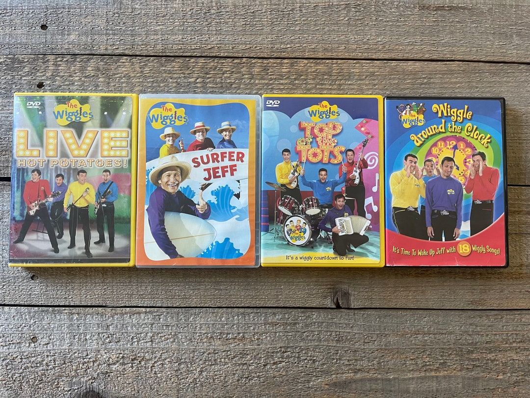 The Wiggles Dvds // Sold Individually // Top of the Tots
