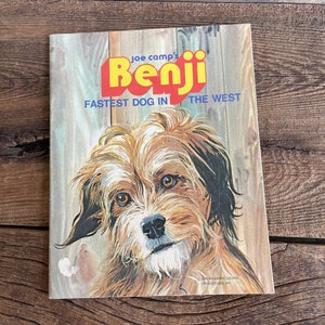 Vintage 1978 Benji: Fastest Dog In The West Book