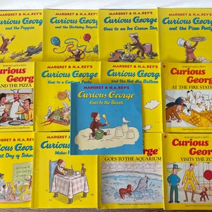 Vintage Curious George Books // You Choose // Margret & H.A. Rey