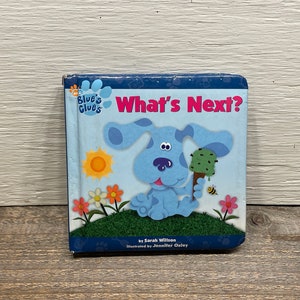Blue&#39;s Clues Board Book //  &quot;What&#39;s Next&quot; // 2000