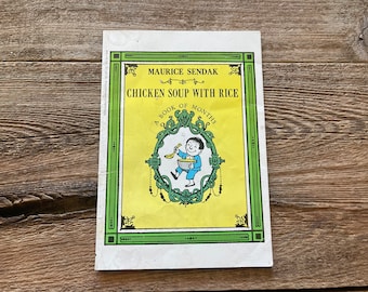 Sopa de pollo con arroz // Maurice Sendak // Un libro de meses // 1962