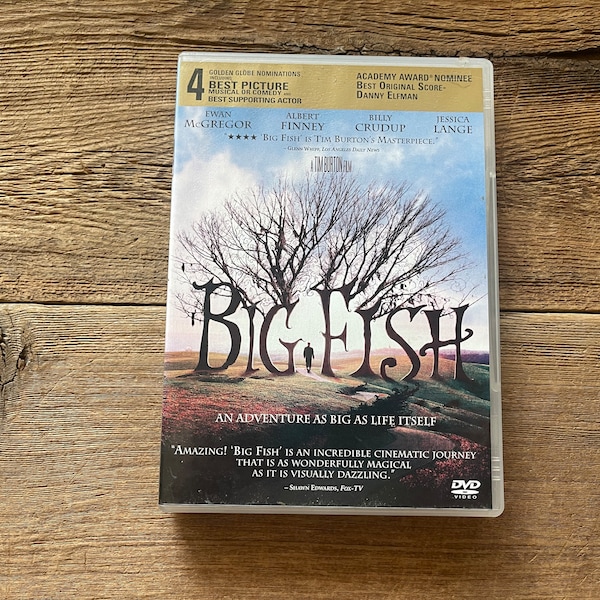 Big Fish // 2003 Drama/Fantasy DVD // Ewan McGregor, Albert Finney, Helena Bonham Carter