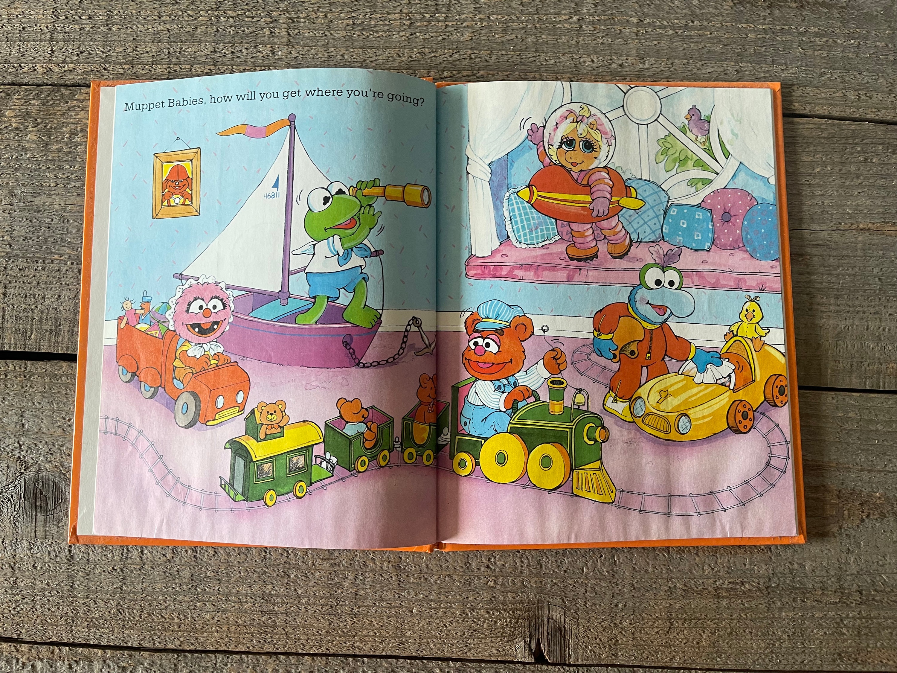 Vintage Muppet Babies Book: Jim Henson 1990s - Etsy