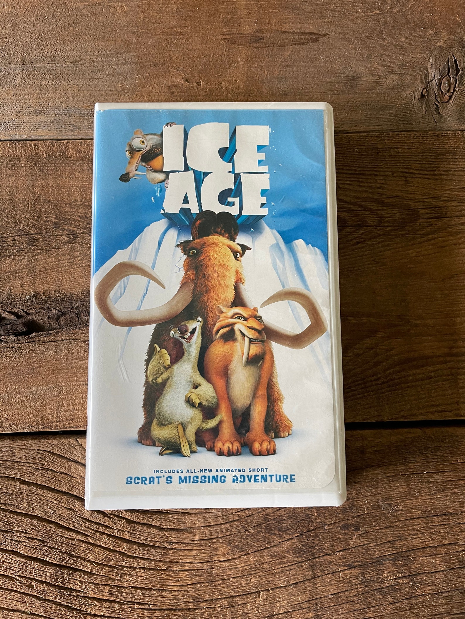 Vintage VHS Movie, ice Age 2002 Etsy