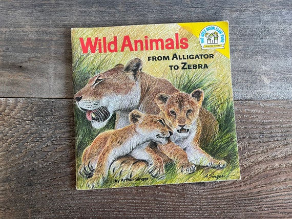 Wild Animals Book: Arthur Singer, 1973 - Etsy
