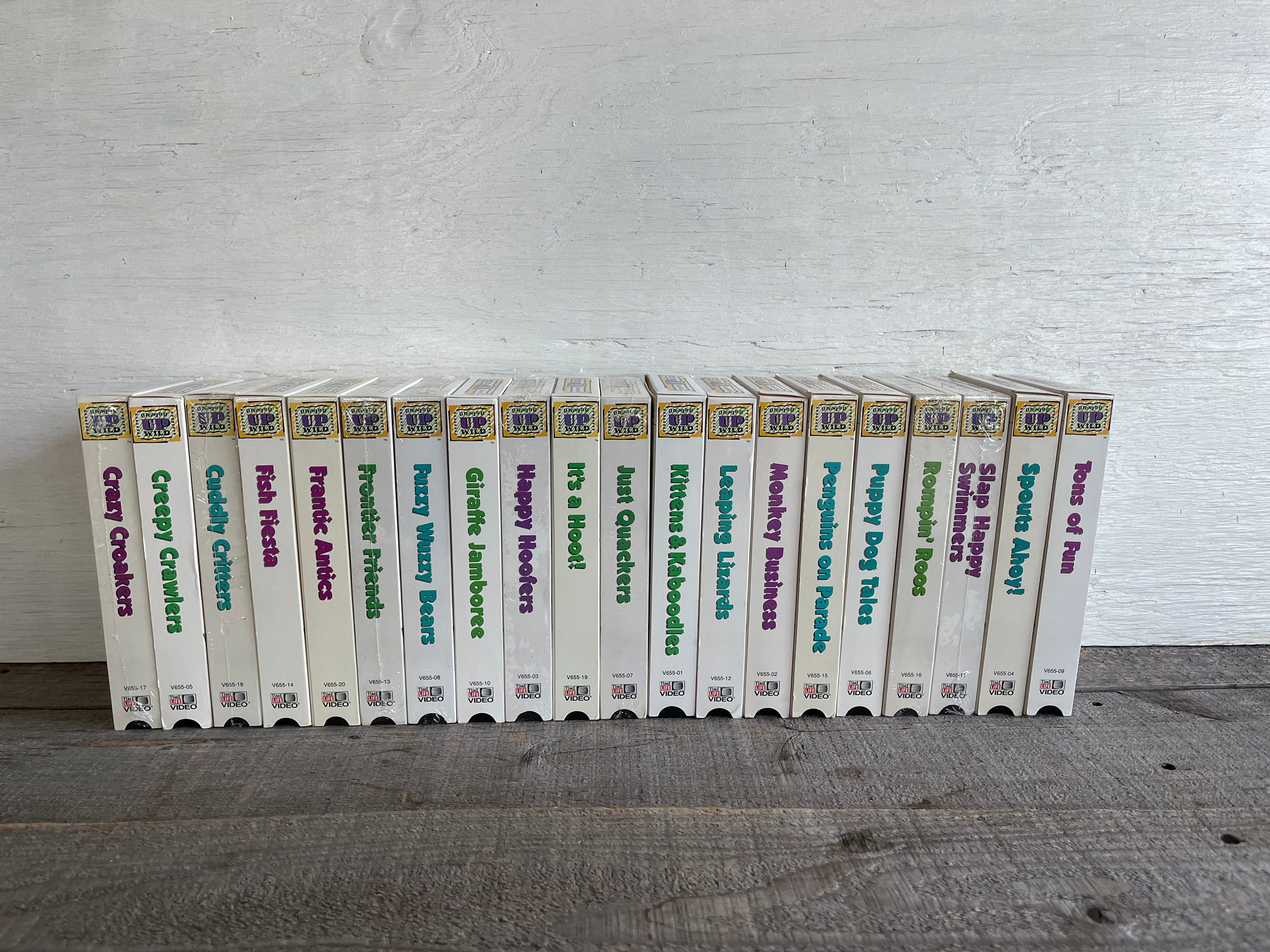 Growing up Wild Series 1990's VHS Movies // You Choose