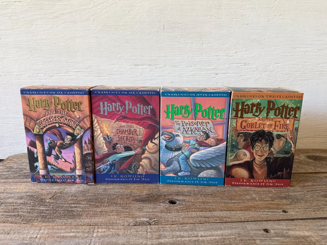 Harry Potter Audio Books on Cassette // Sold Individually