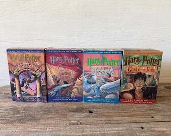 Harry Potter Audio Books on Cassette // Sold Individually // Unabridged