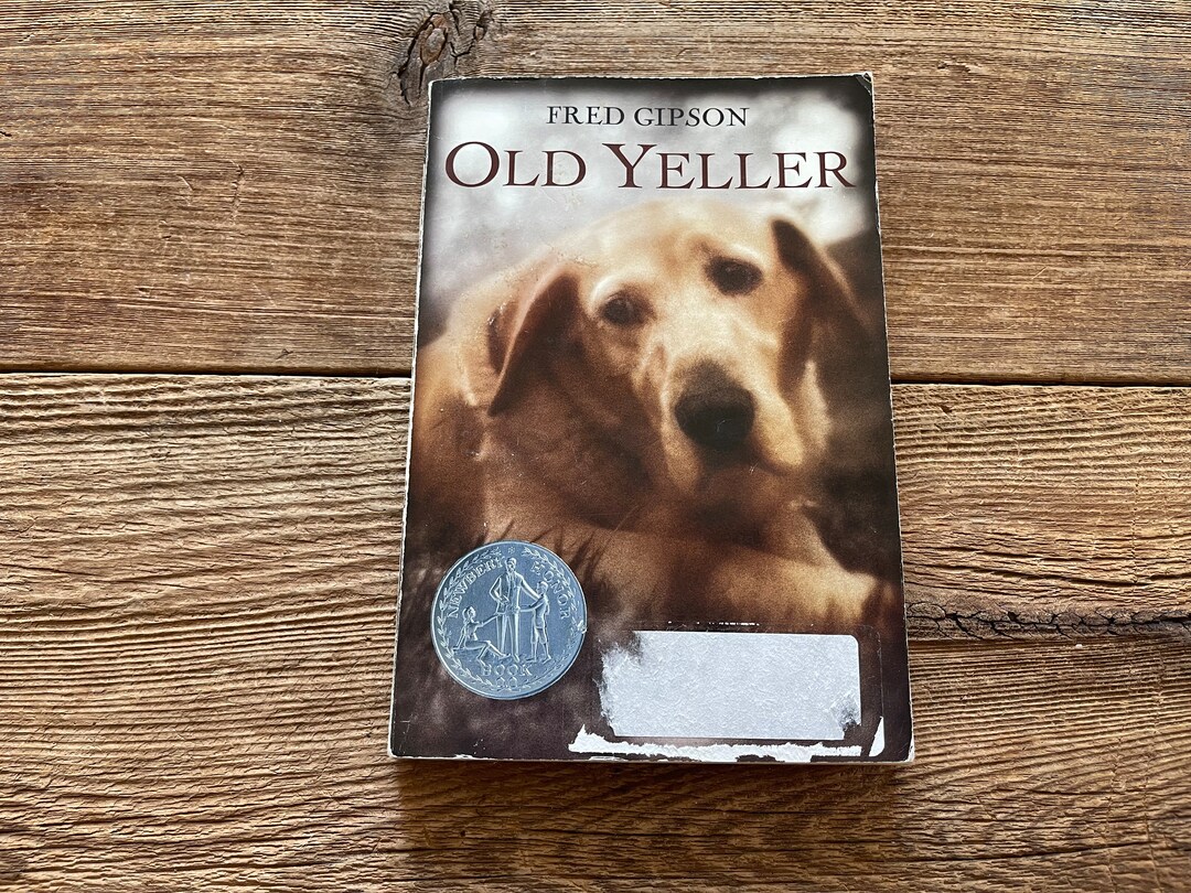 Old Yeller // Fred Gipson // Harper Trophy Edition 2004 - Etsy