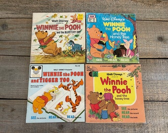 Books Only // Winnie the Pooh Read Along Books // You Choose // Walt Disney