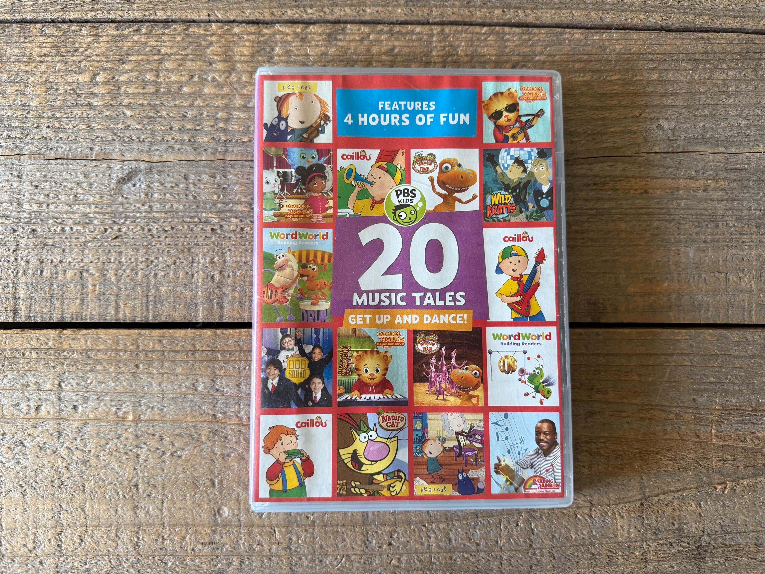 PBS Kids Get Up and Dance DVD: 20 Music Tales