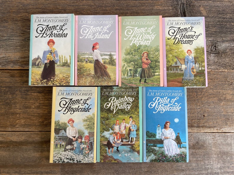 Anne of Green Gables Books // You Choose // L. M. Montgomery - Etsy