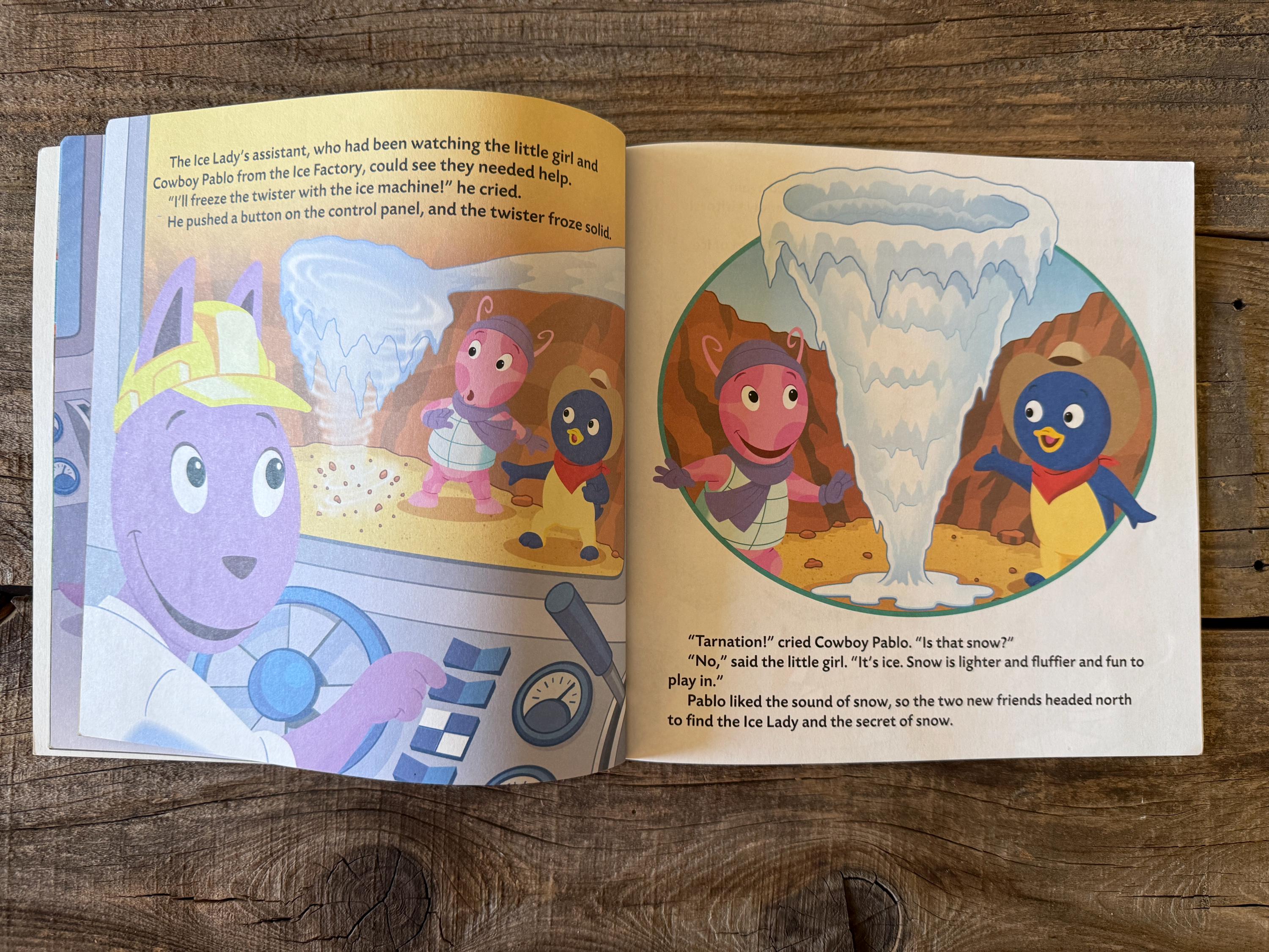 The Secret of Snow // the Backyardigans Nick Jr Book // 2006 - Etsy
