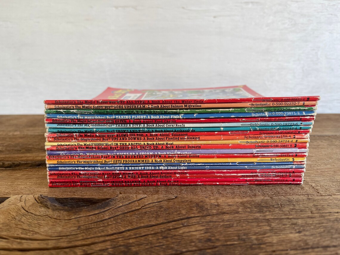 The Magic School Bus Books // You Choose // Scholastic Books - Etsy