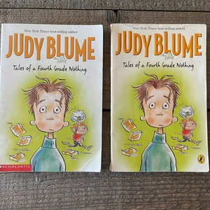 Tales of a Fourth Grade Nothing by Judy Blume, 2003 Edition // Good/Fair Condition