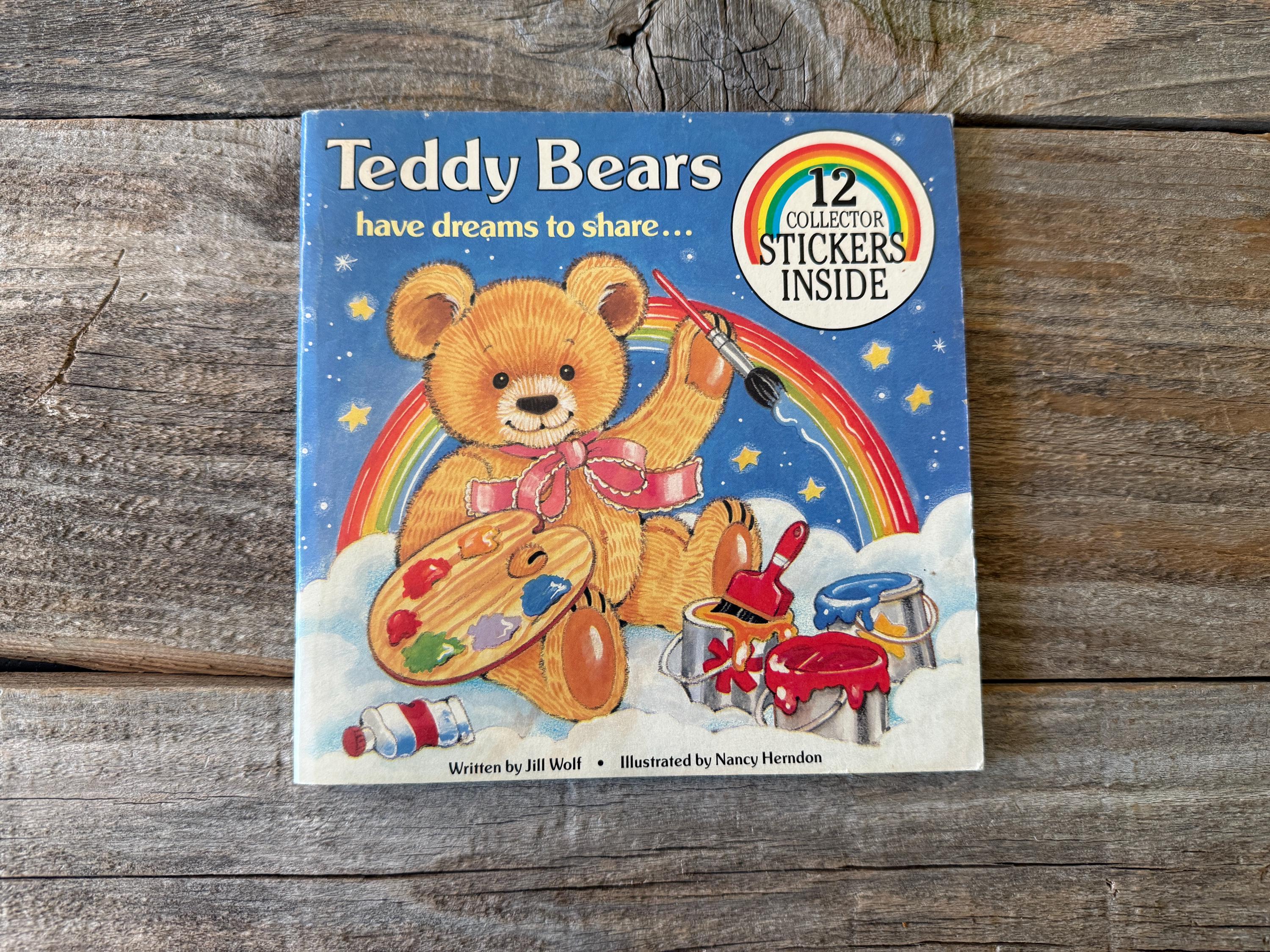 Teddy Bears Have Dreams to Share 1986 Antioch Publishing - Etsy