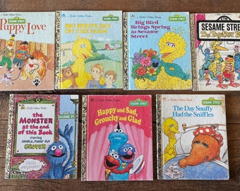 Sesame Street Little Golden Books: You Choose, Vintage Children's Books
