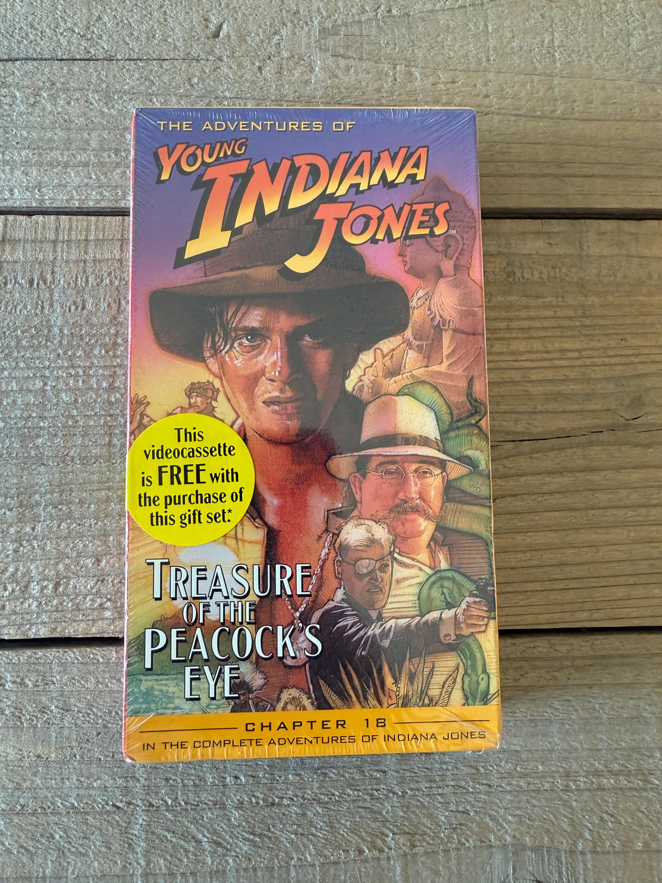 Young Indiana Jones VHS: Treasure of the Peacock's Eye (1999) - Etsy