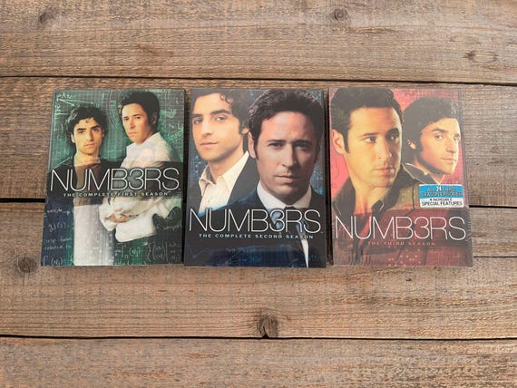 Numbers Seasons 1-3 // ABC Television Series // American Crime