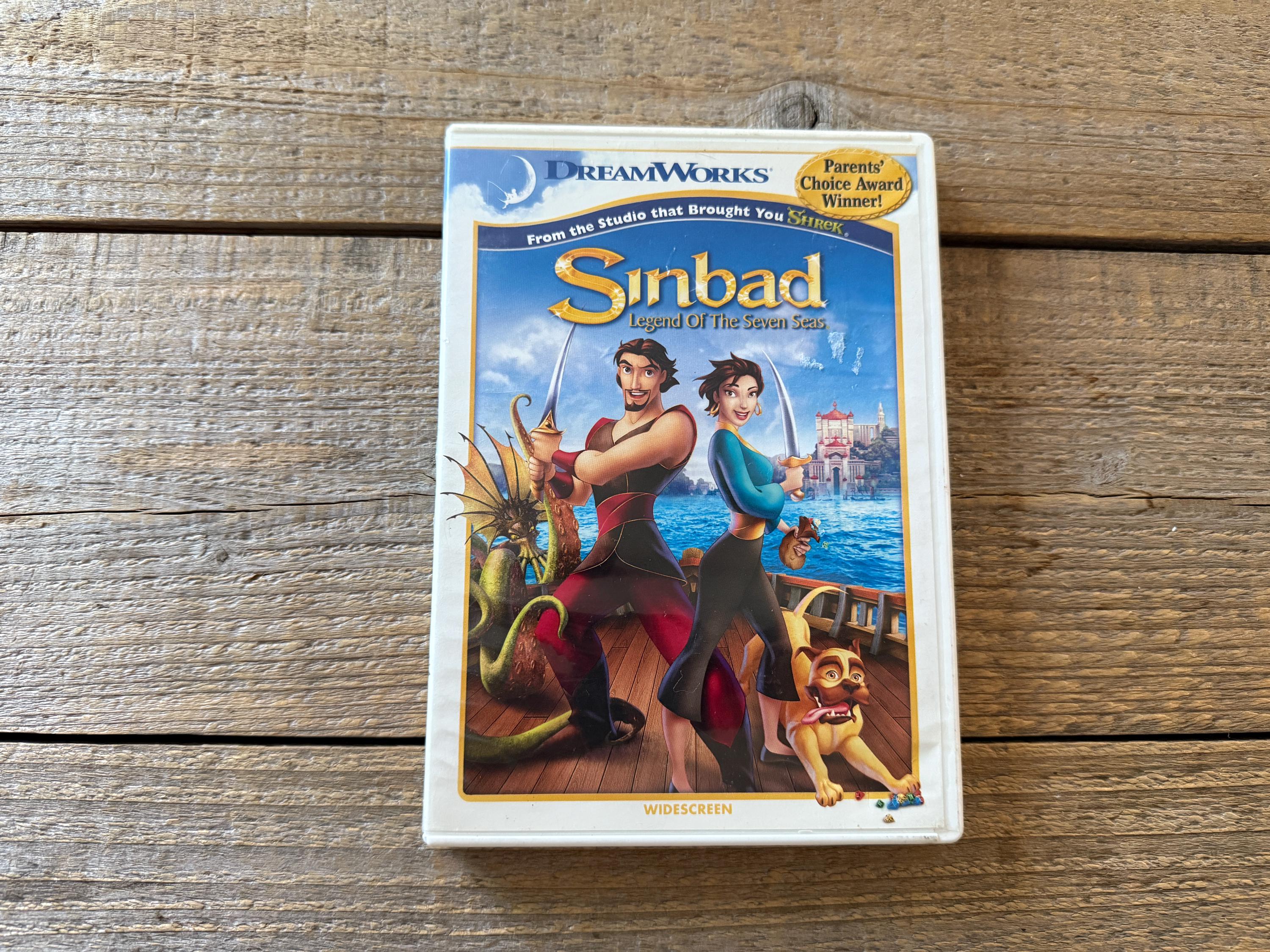 Sinbad; Legend of the Seven Seas DVD // 2003 Dreamworks