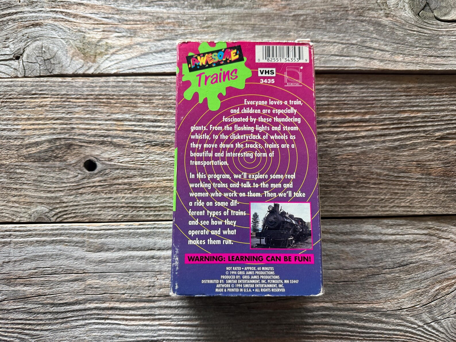 Awesome Trains, 2 Tape VHS Set - Etsy