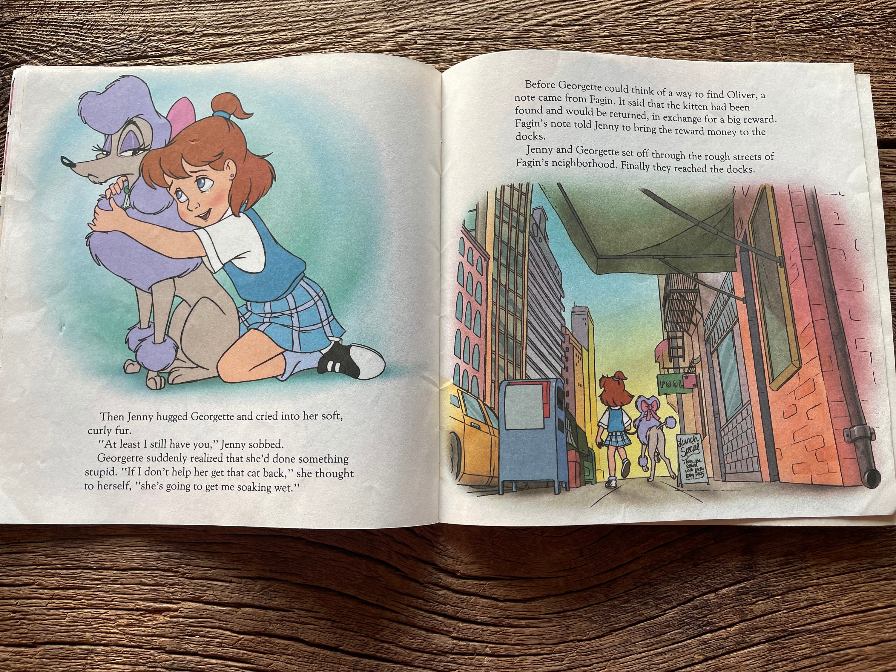 Oliver and Company Book // the More the Merrier // Walt Disney Etsy