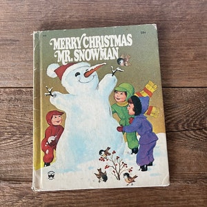 Wesołych Świąt Panie Bałwanie // 1977 // Irma Wilde // Wonder Books